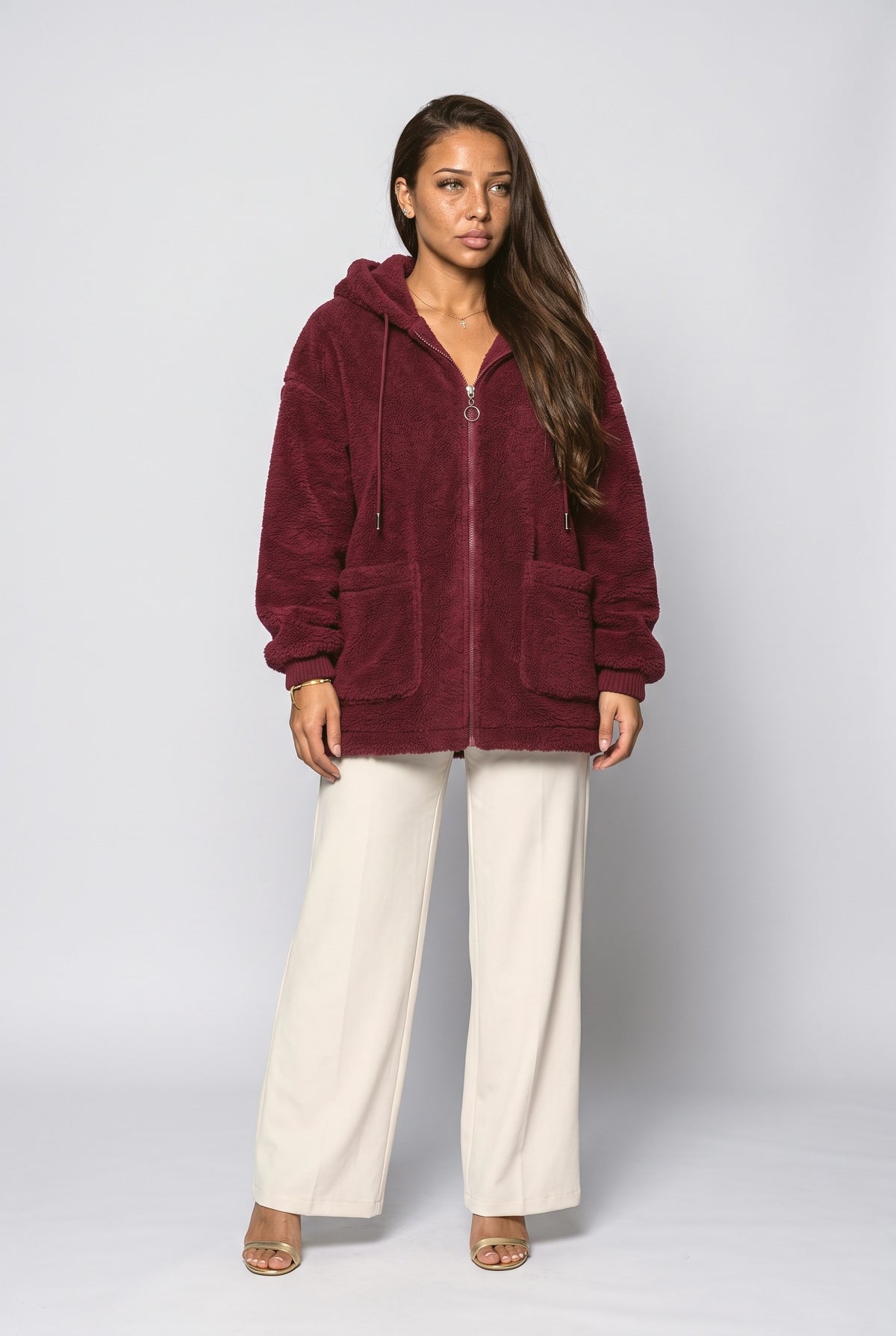 Oversized Fleece Jacket