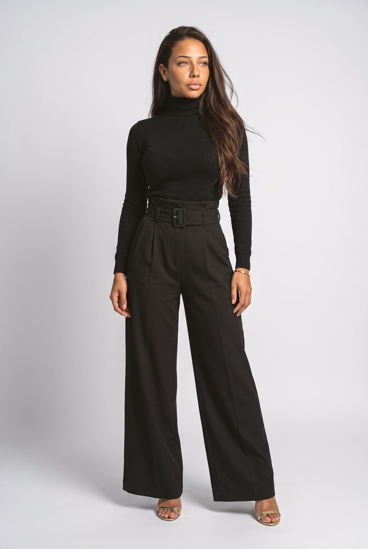 Turtleneck Two Piece Outfit