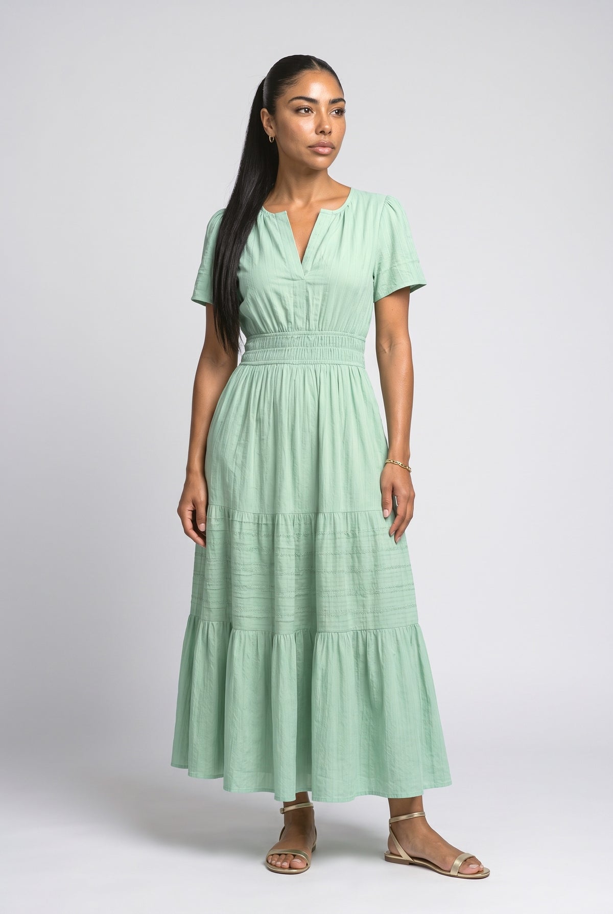 Tiered Maxi Dress