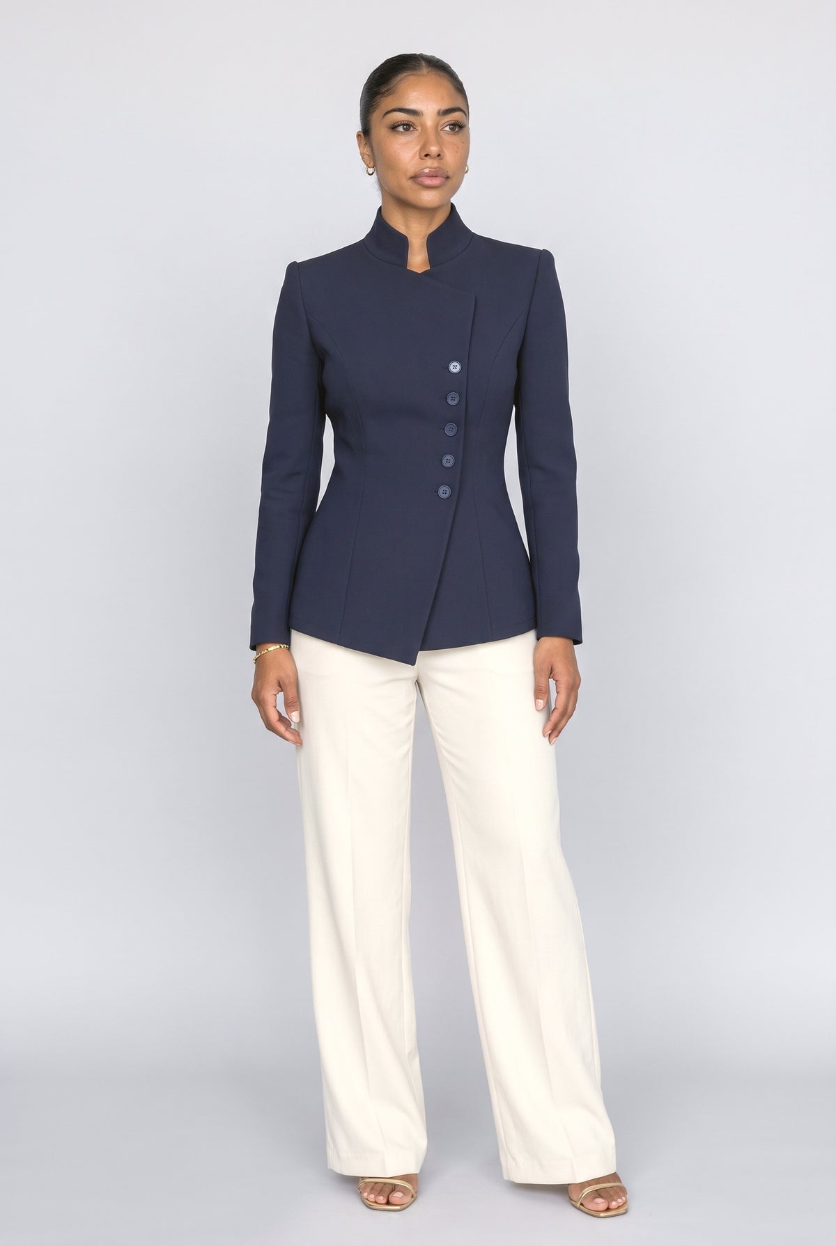 Asymmetric Women's Blazer