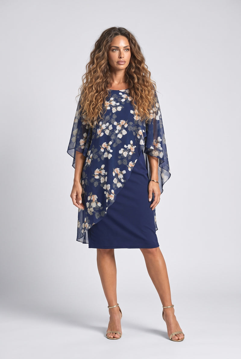Navy Cocktail Dress