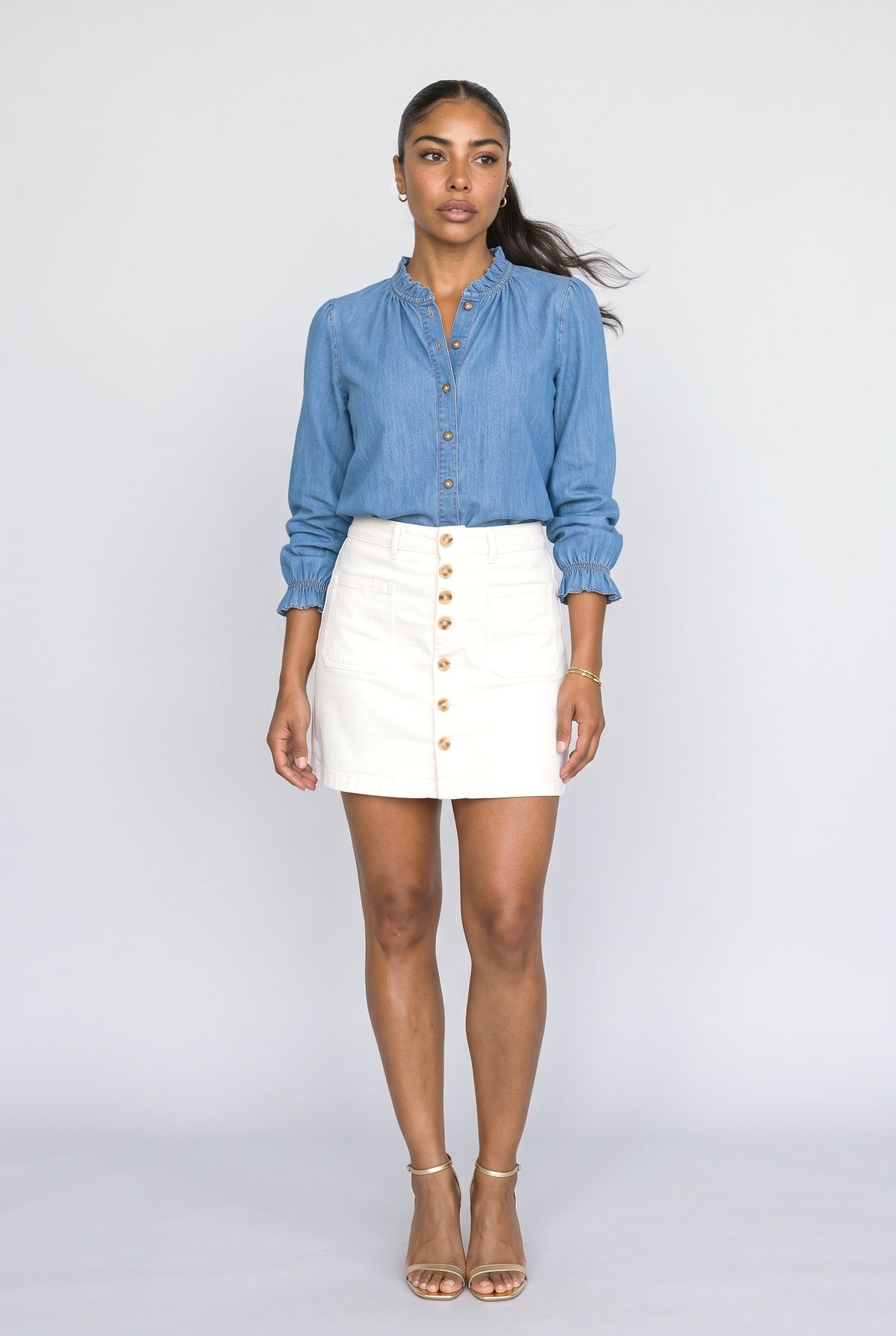 Ruffle Blouse