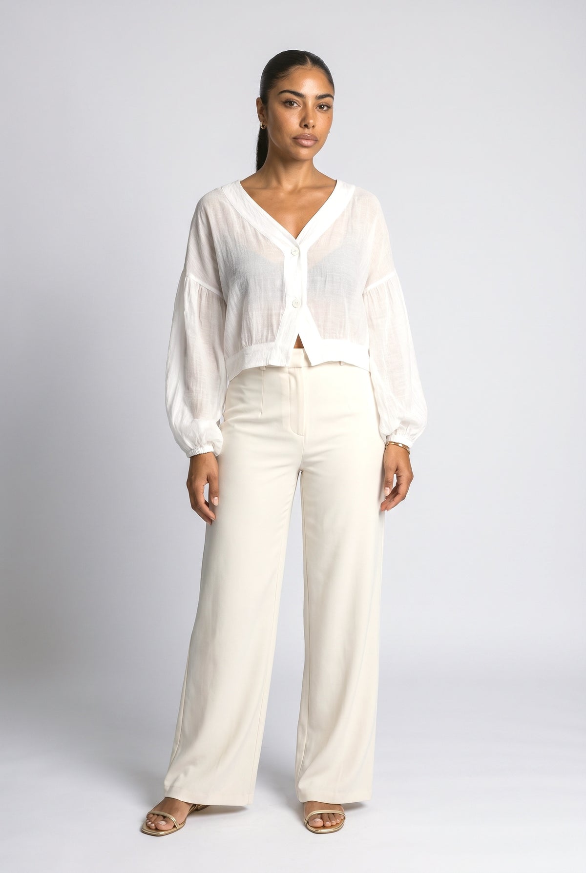 Sheer Knit Cardigan