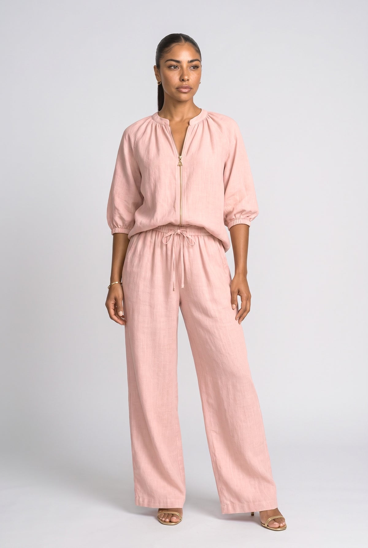 Linen Two Piece Outfit