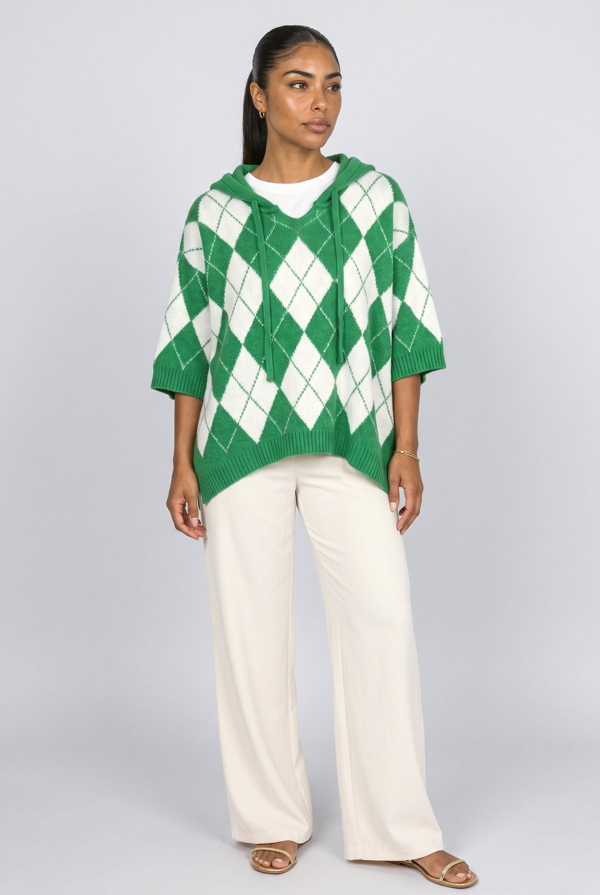 Batwing Sleeve Pullover Sweater