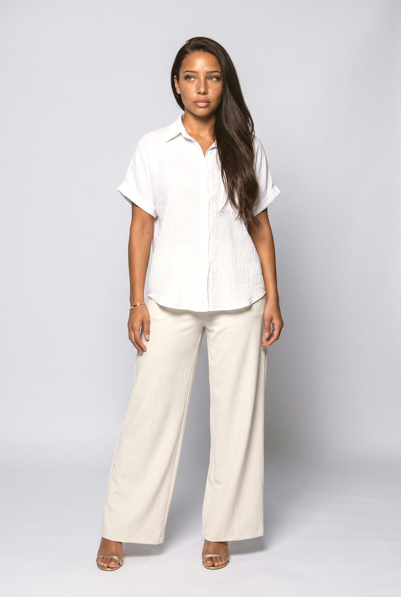 White Sage Green Blouse