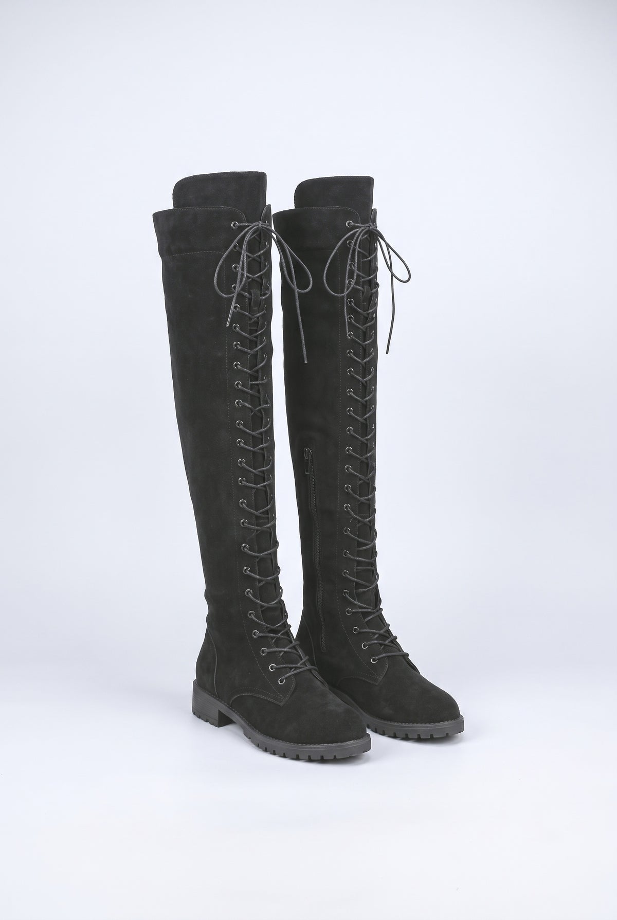 Lace Over the Knee Boots
