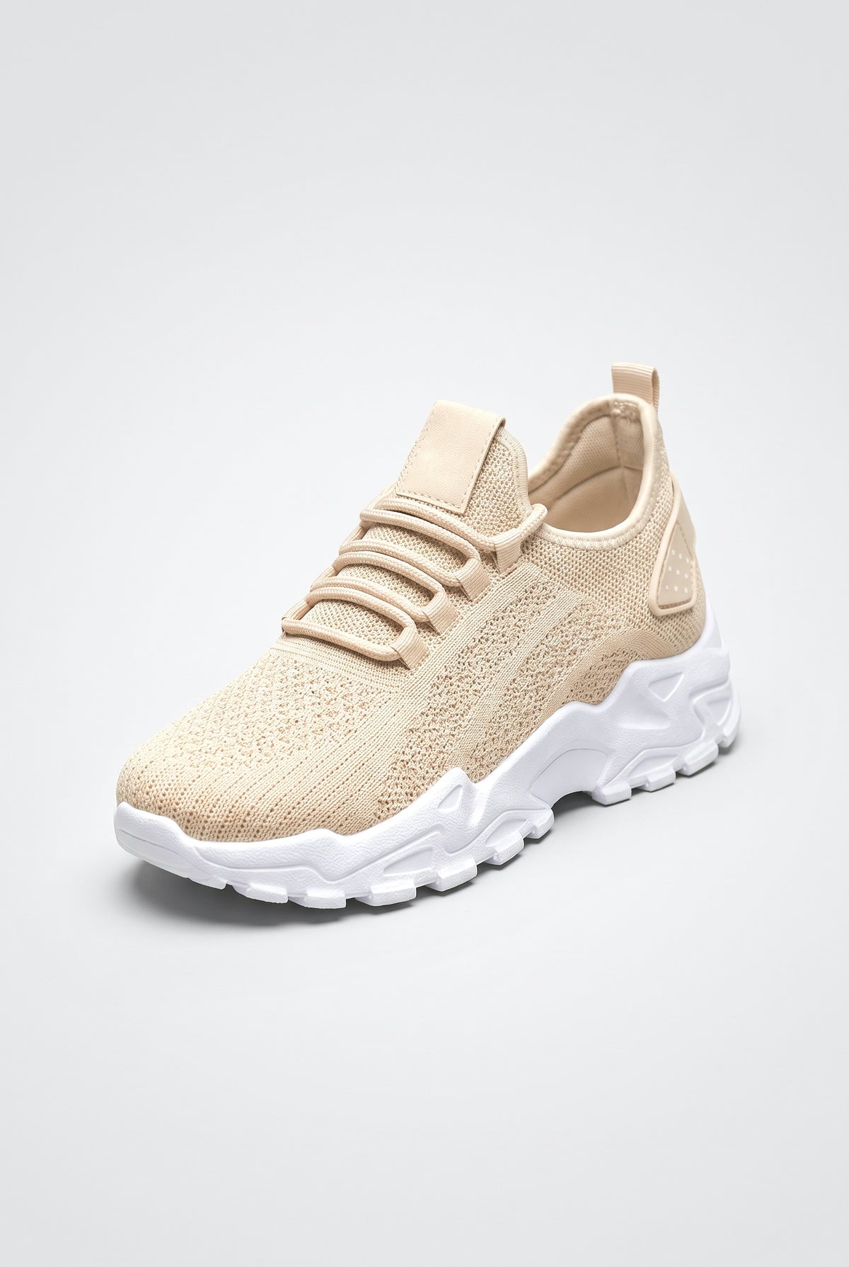 Knit Chunky Sneakers
