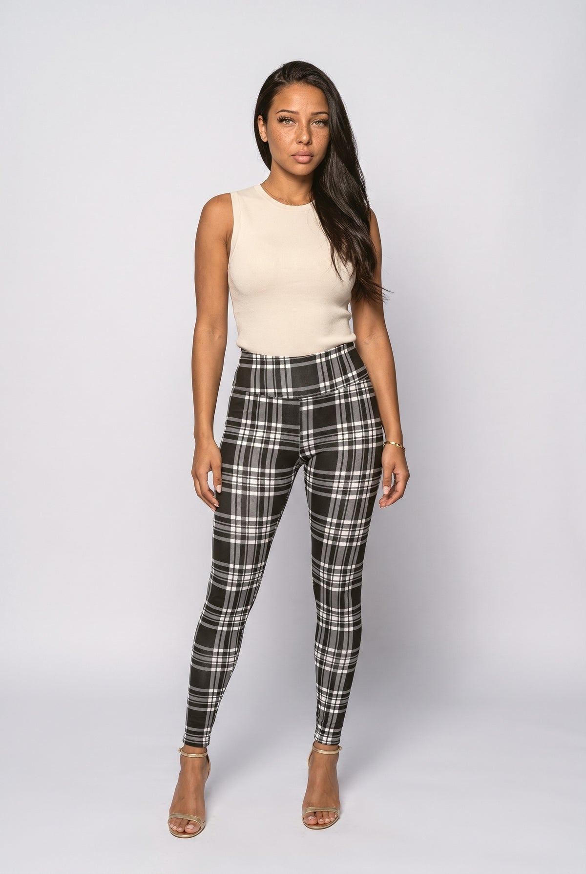 Plaid Leggings