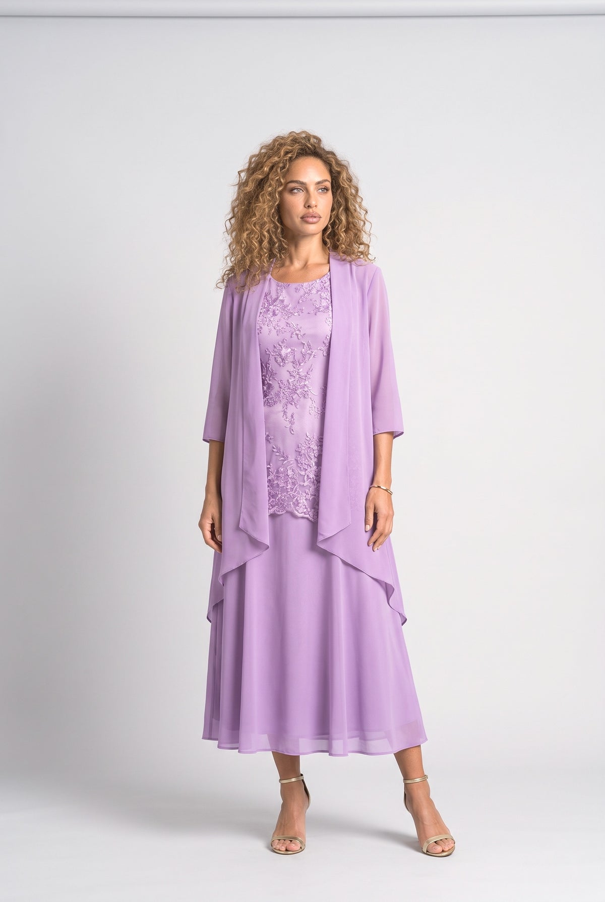 Chiffon Two Piece Outfit