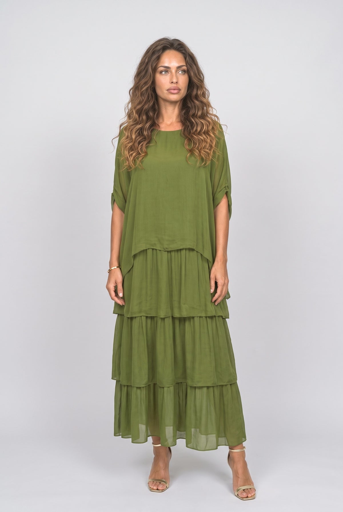 Tiered Cocktail Dress