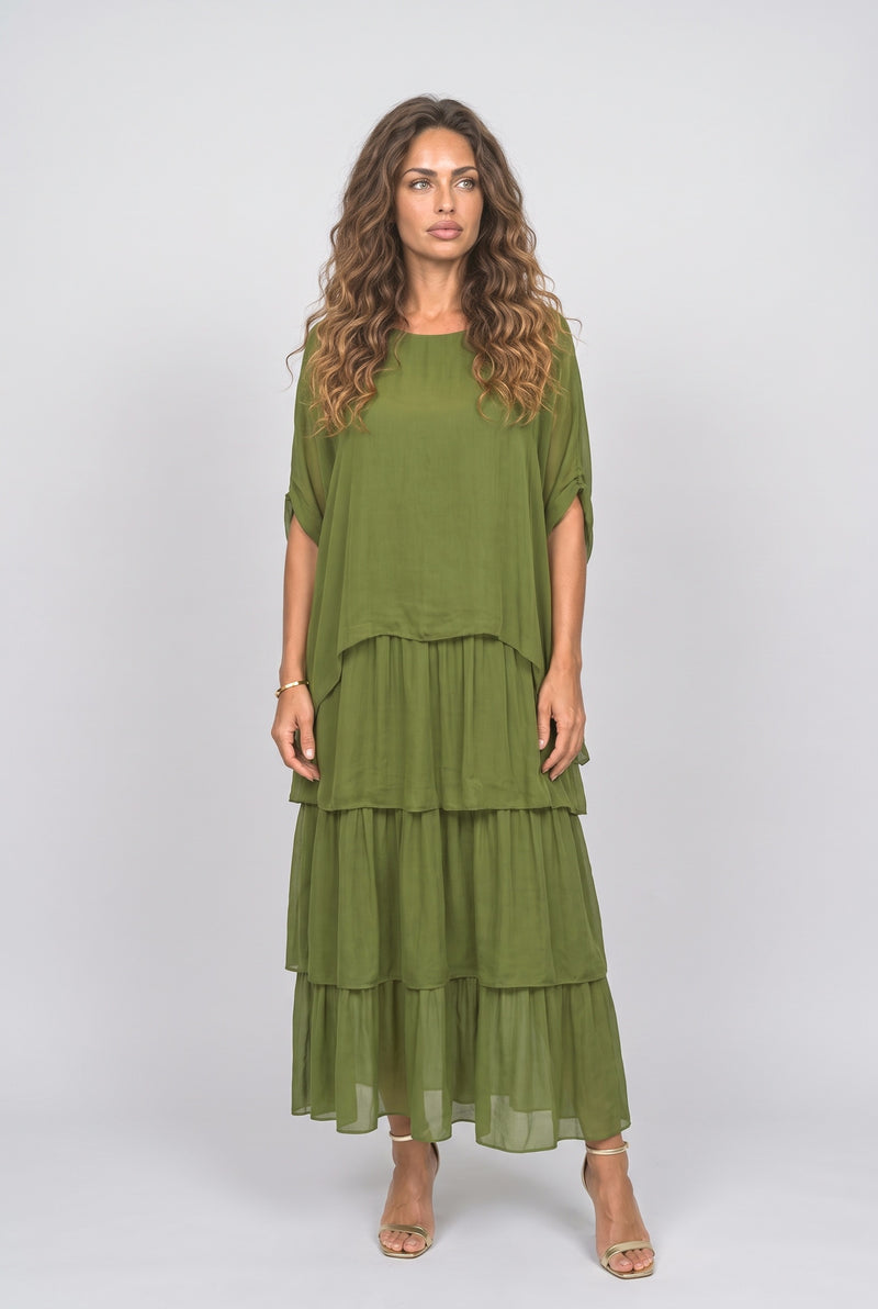 Tiered Cocktail Dress