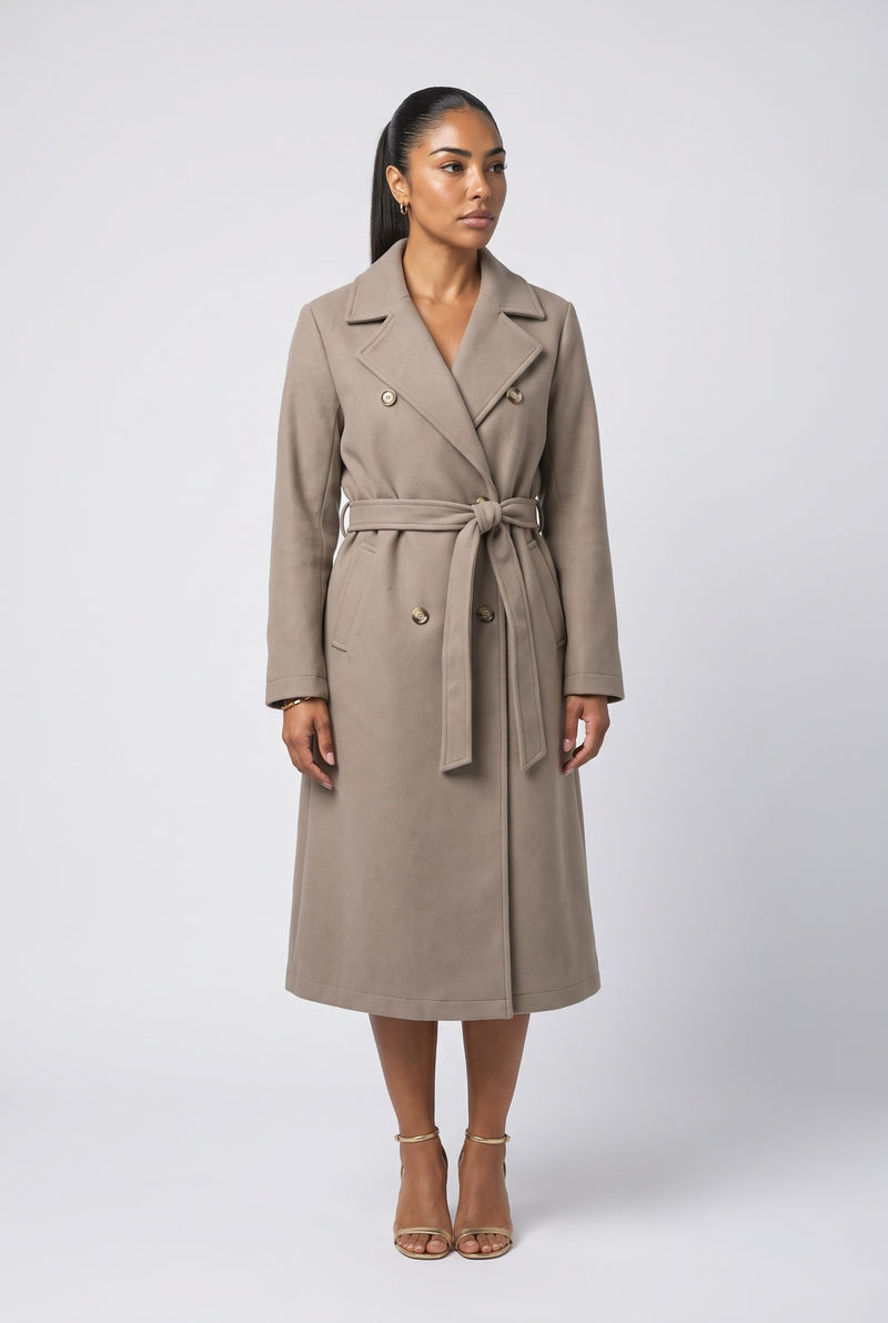 Grey Wool Coat
