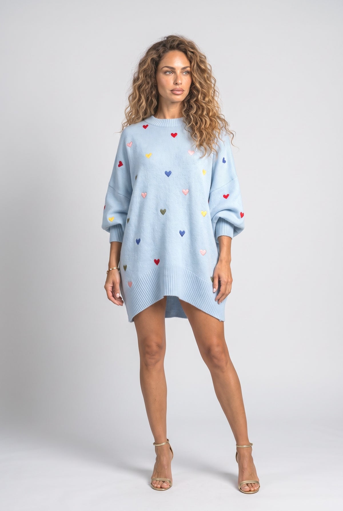Batwing Sleeve Pullover Sweater