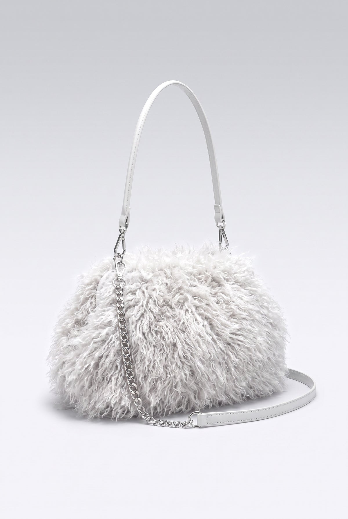 Fluffy Cloud Bag, apricot