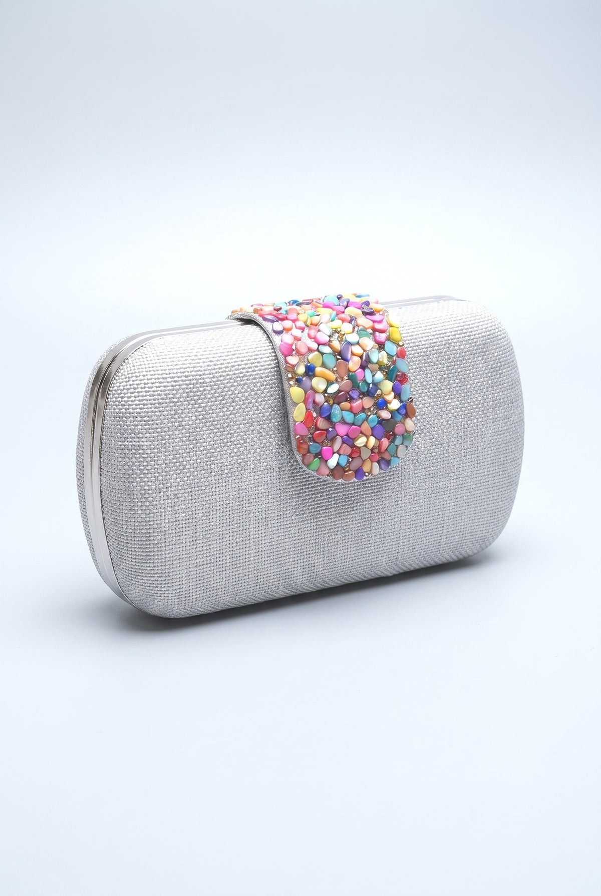 Simple Woven Evening Bag All-match Bag, beige