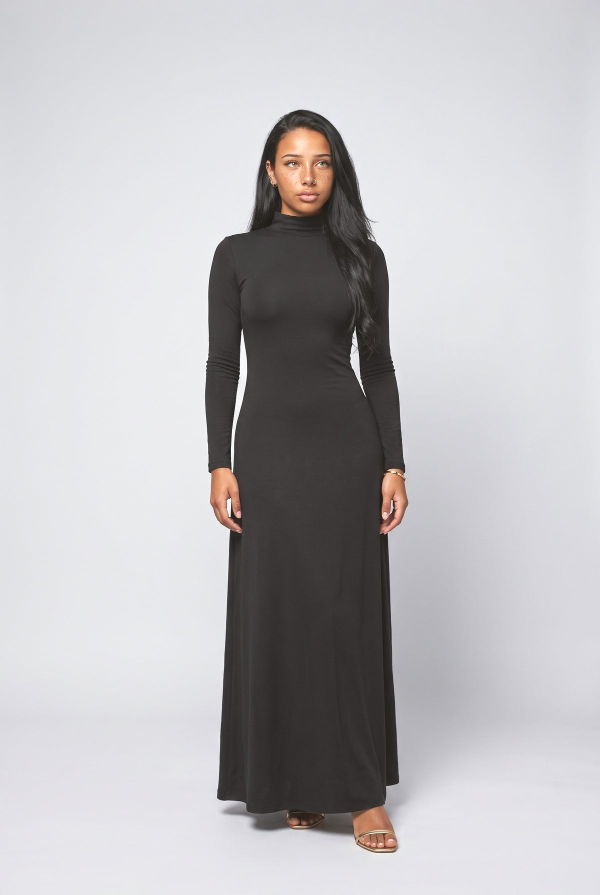 Long Sleeve Outfit Set, black