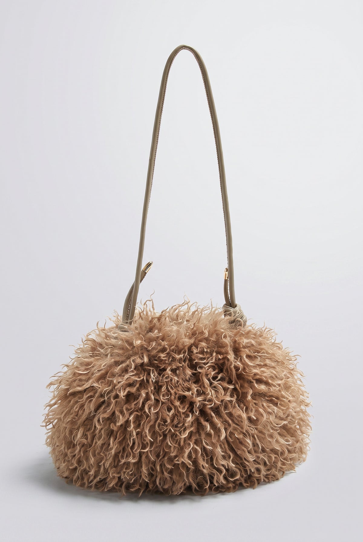 Fluffy Cloud Bag, brown