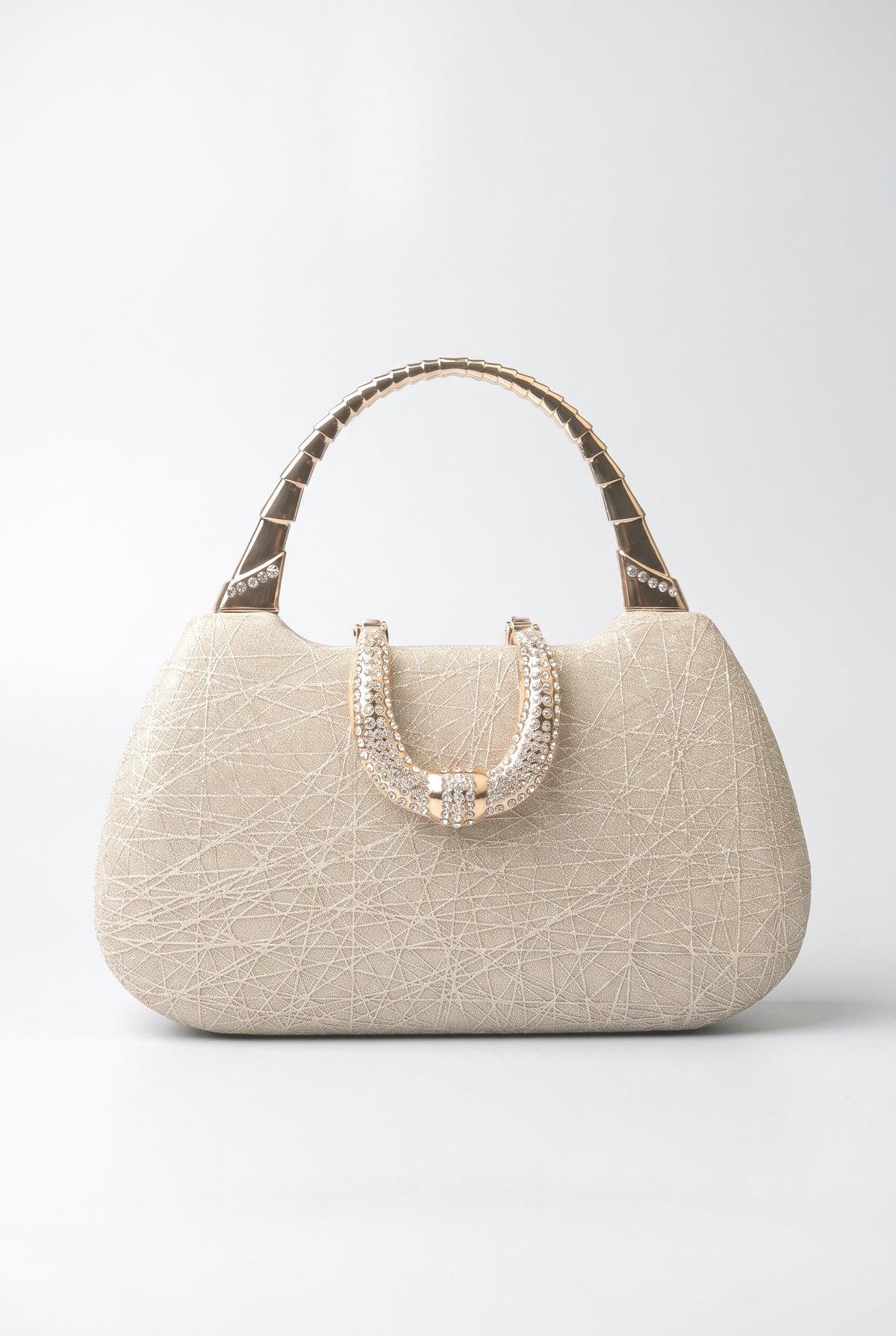Shimmer Mini Evening Handbag, gold