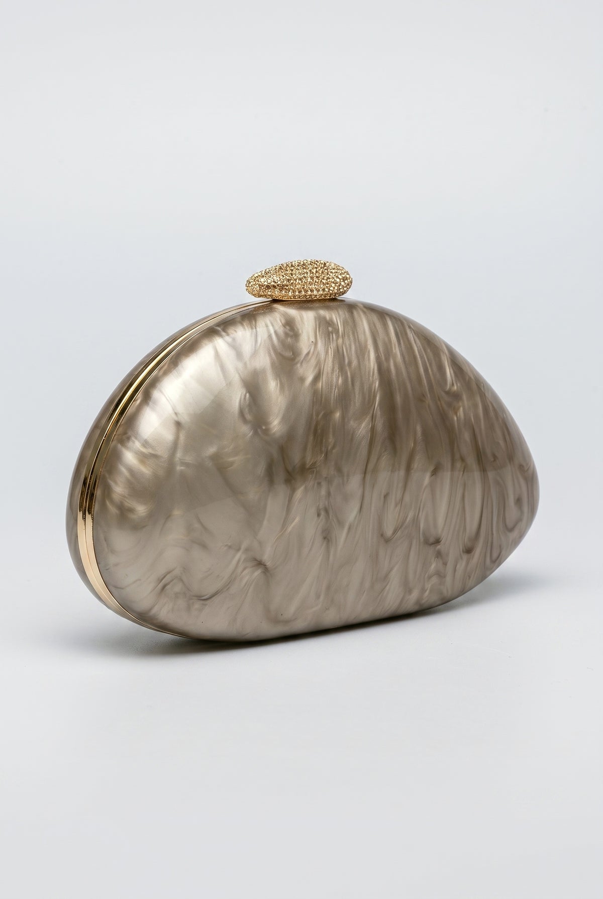 Special-shaped Shell Acrylic Wedding Bag, green