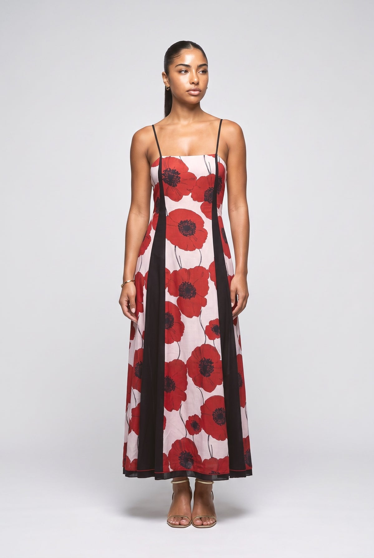 Red Maxi Dress, red