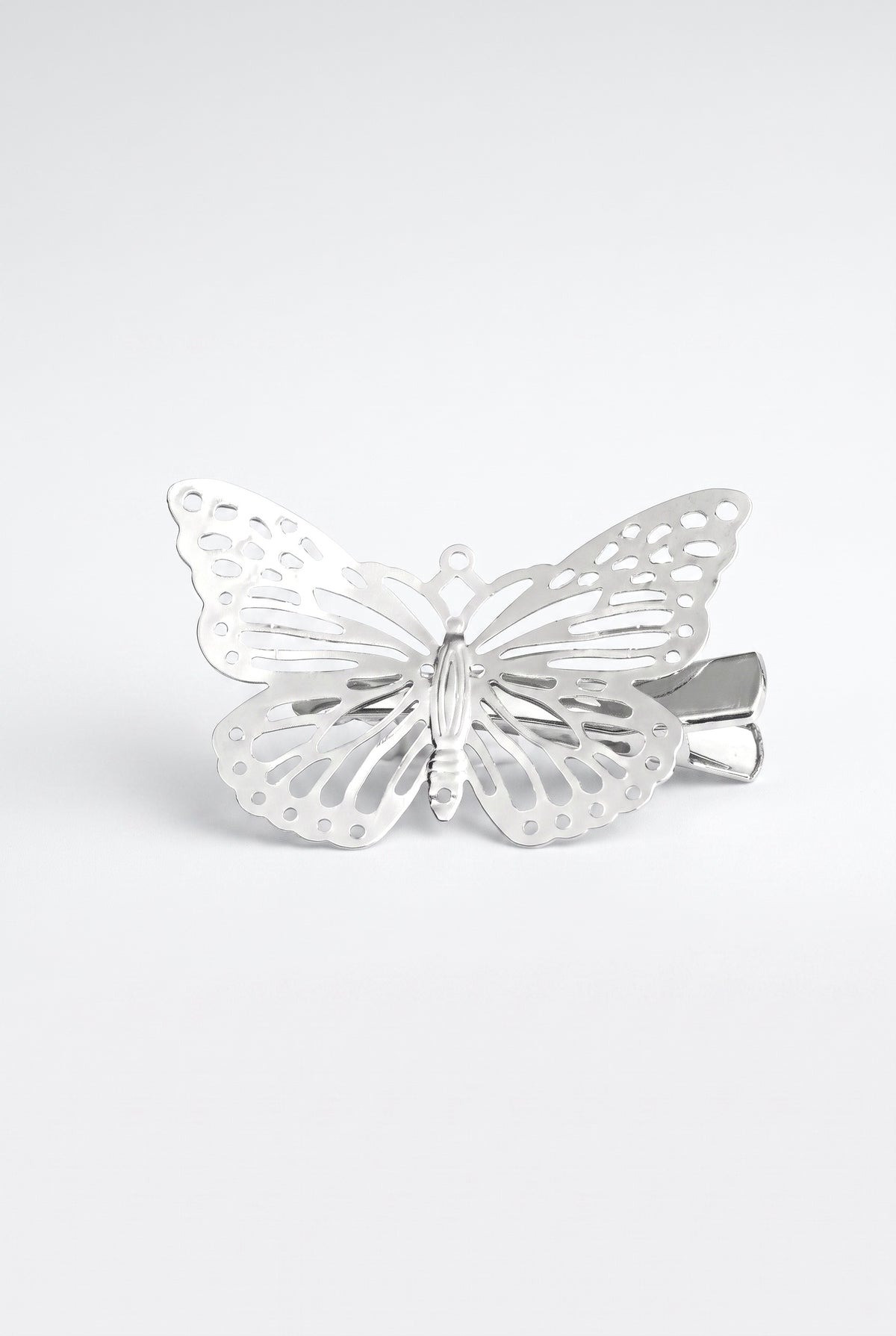 Butterfly Hairpin, silver