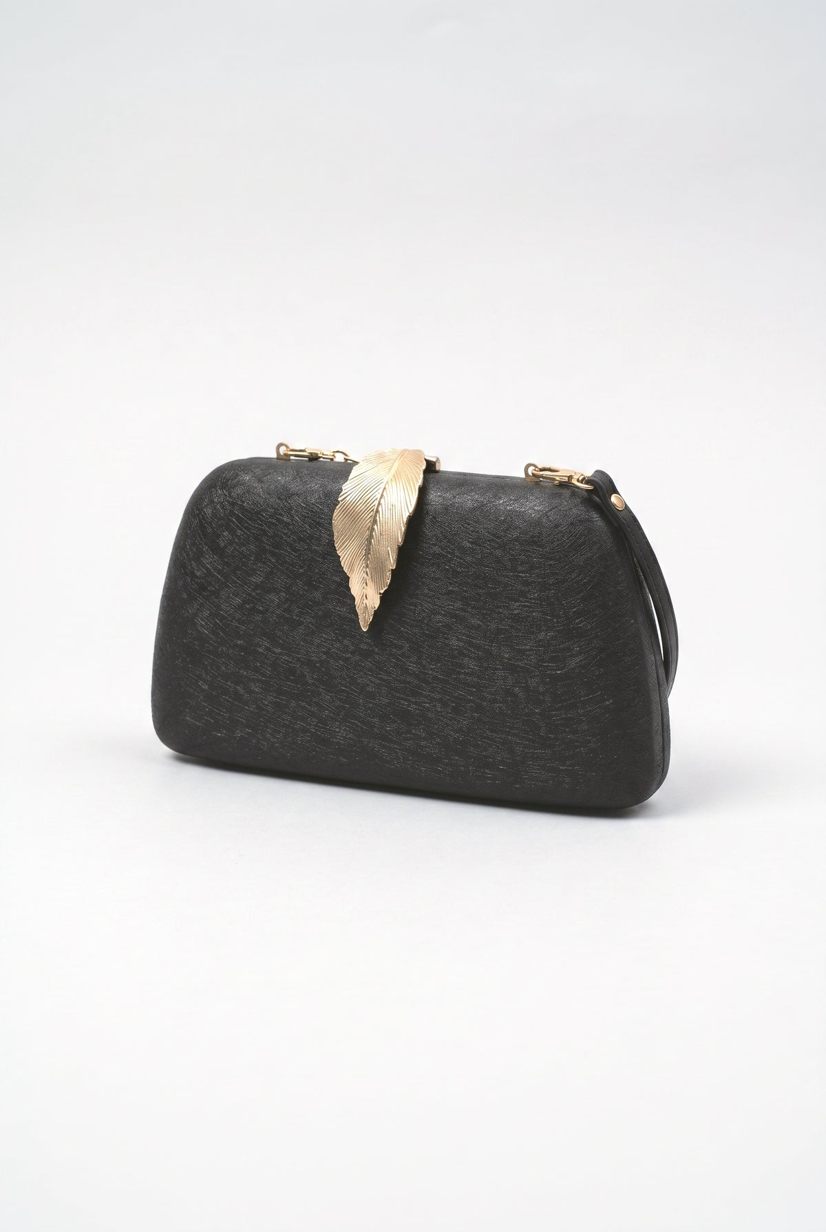 Black Clutch Party Storage Dinner Bag, white