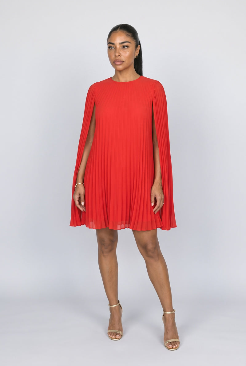 Cape Mini Dress