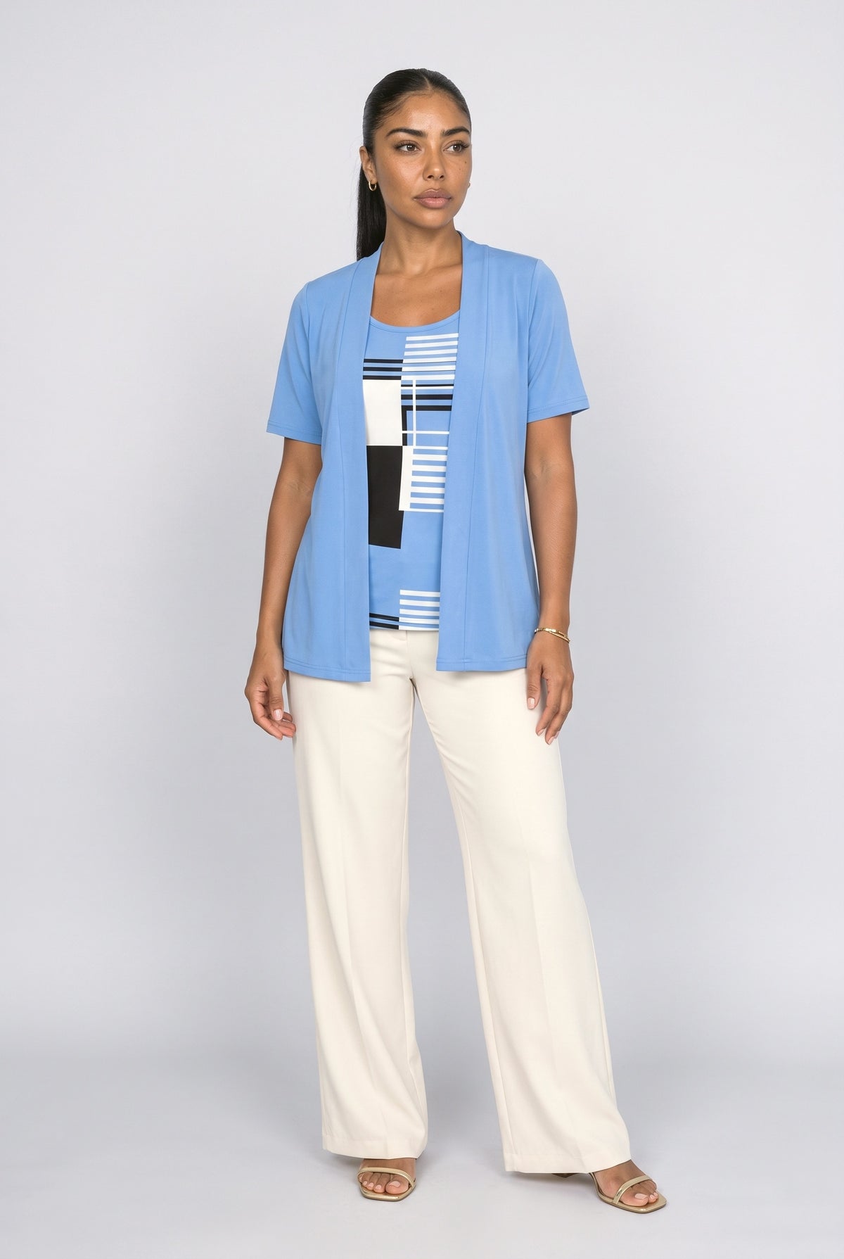 Colorblock Blouse