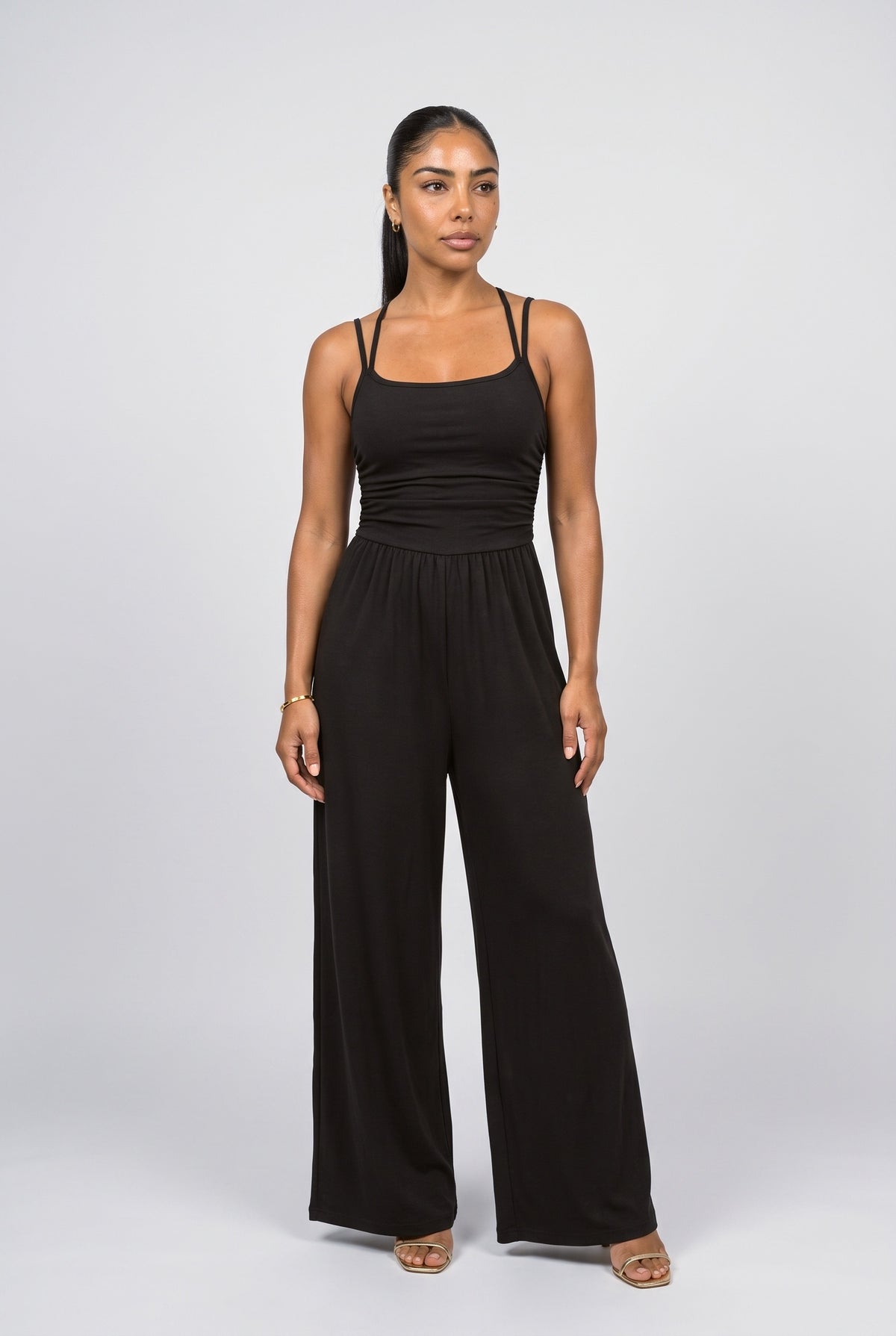 Ruched Jumpsuit