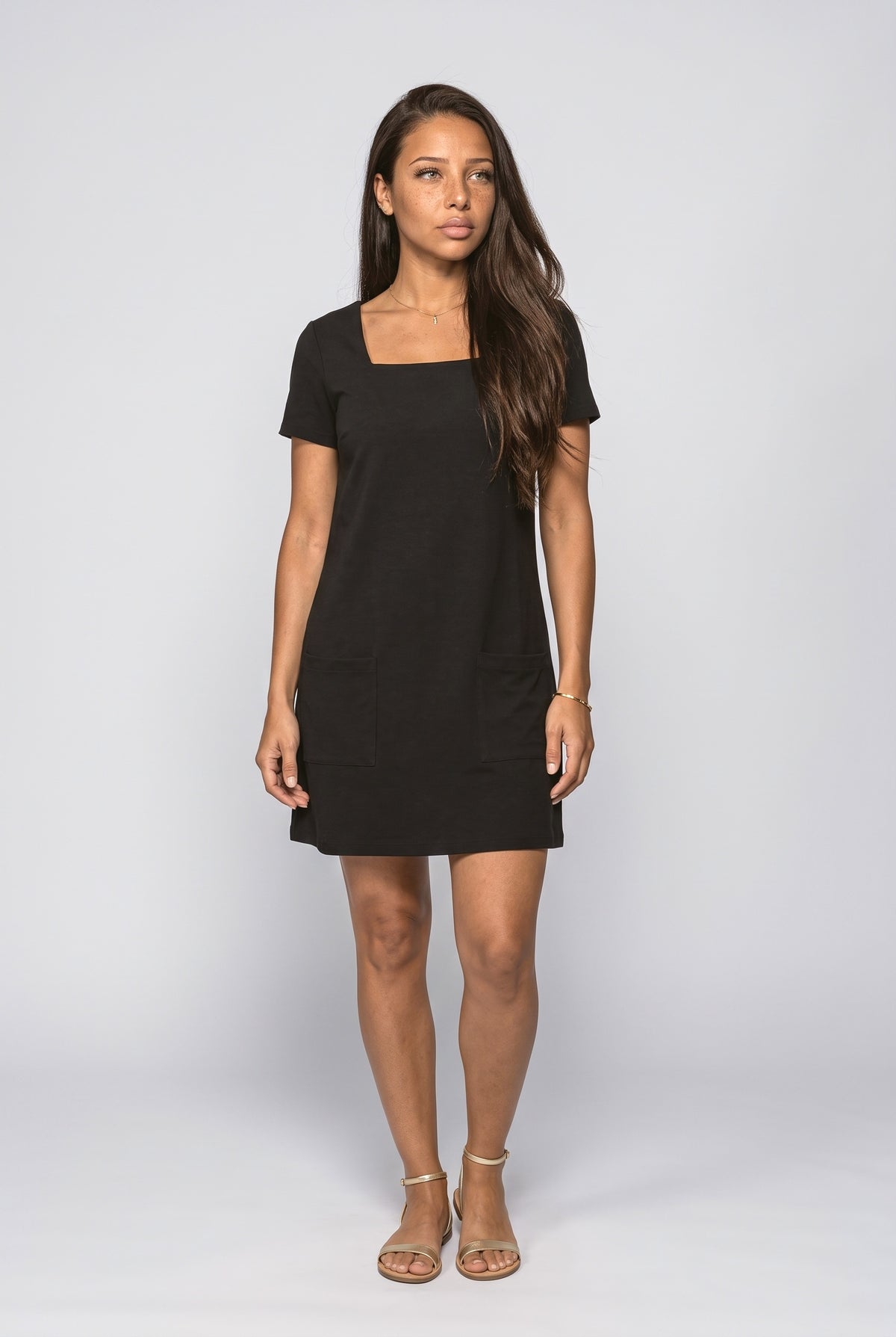 Square Neck Summer Dress