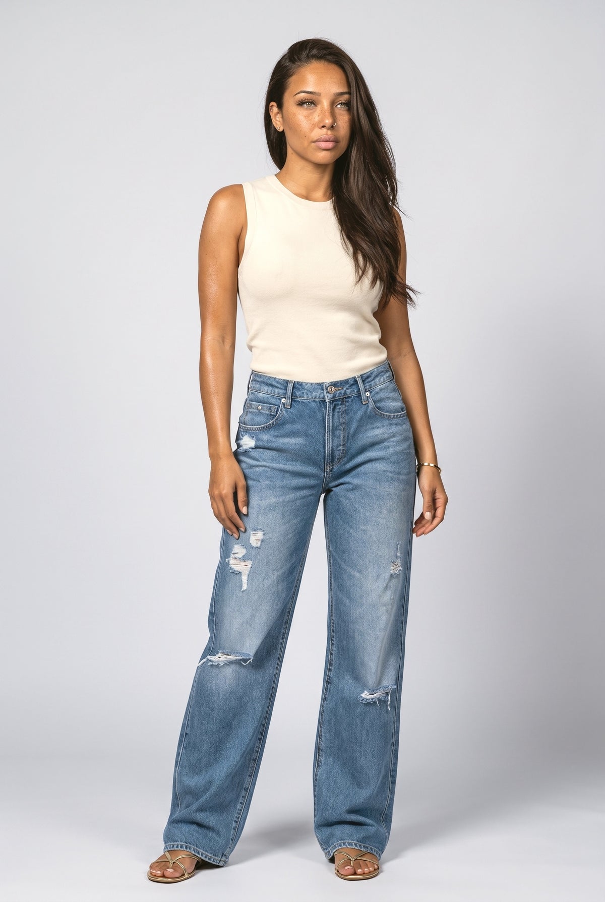 Wide Leg Jeans