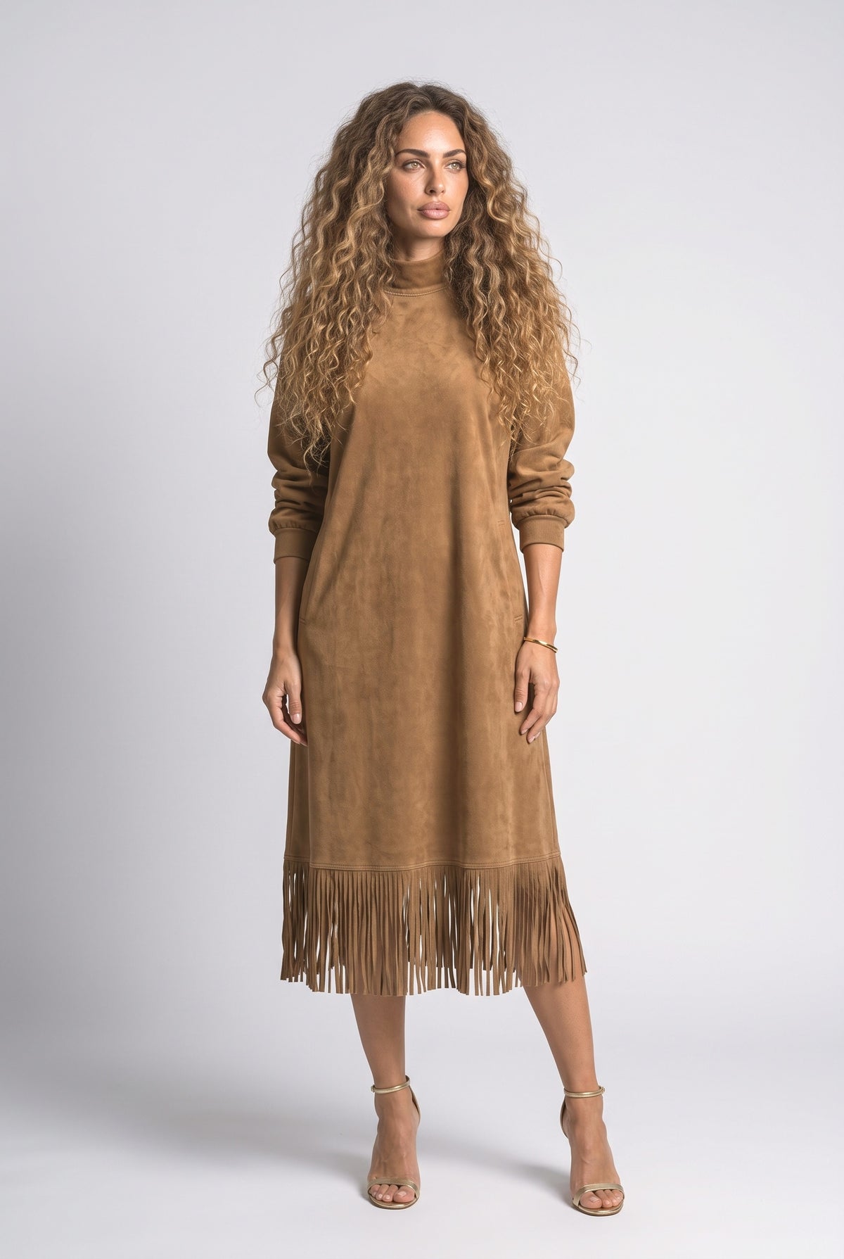 High Neck Summer Dress