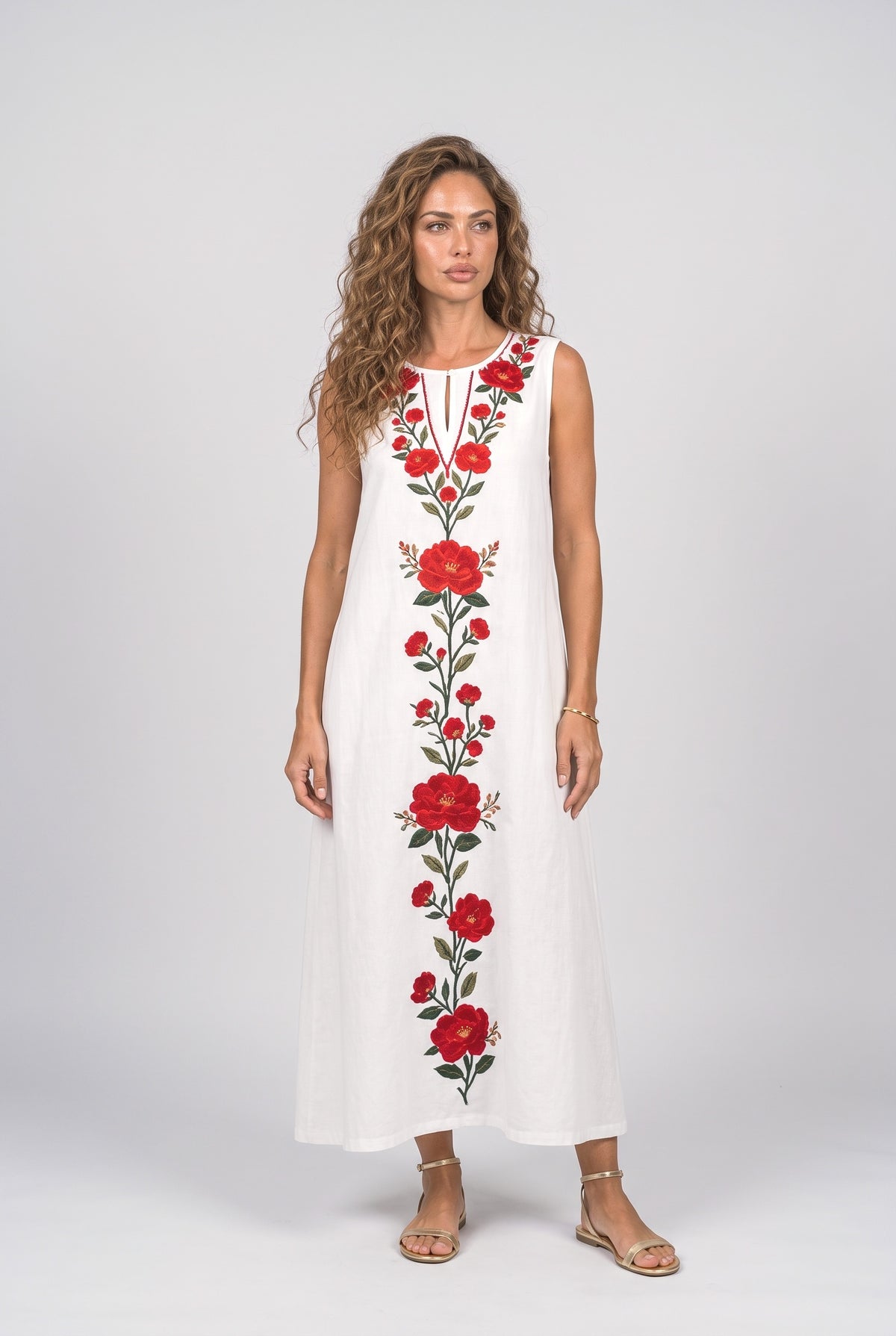Sleeveless Maxi Dress