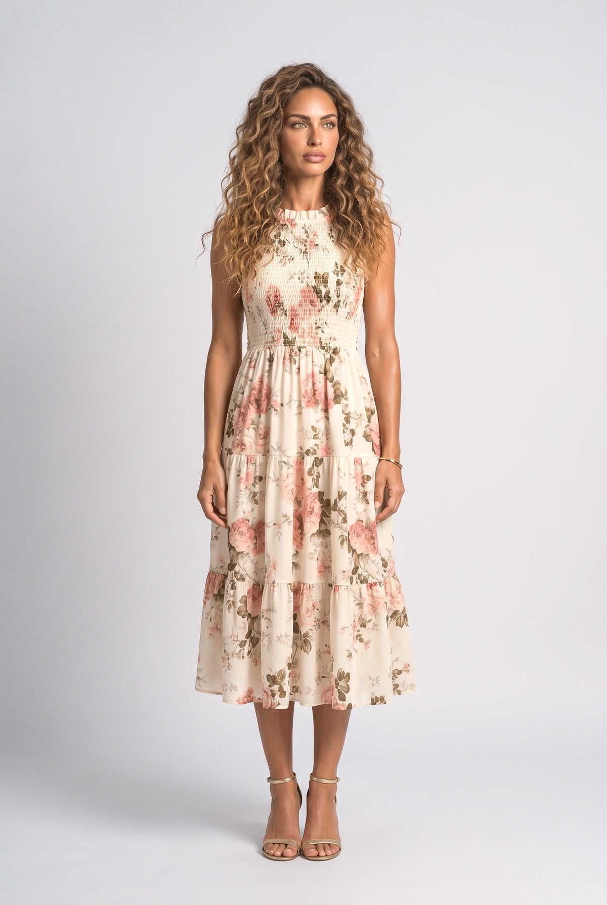 Floral Midi Dress