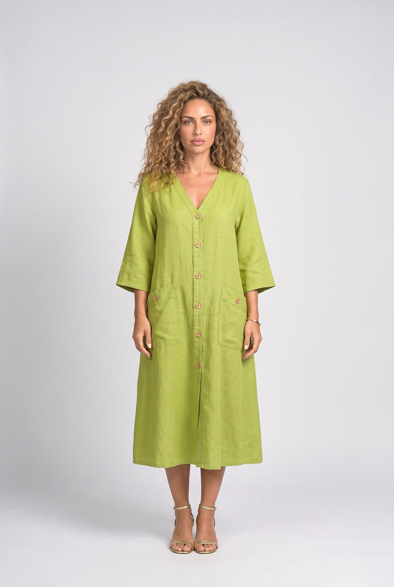 Olive Midi Dress