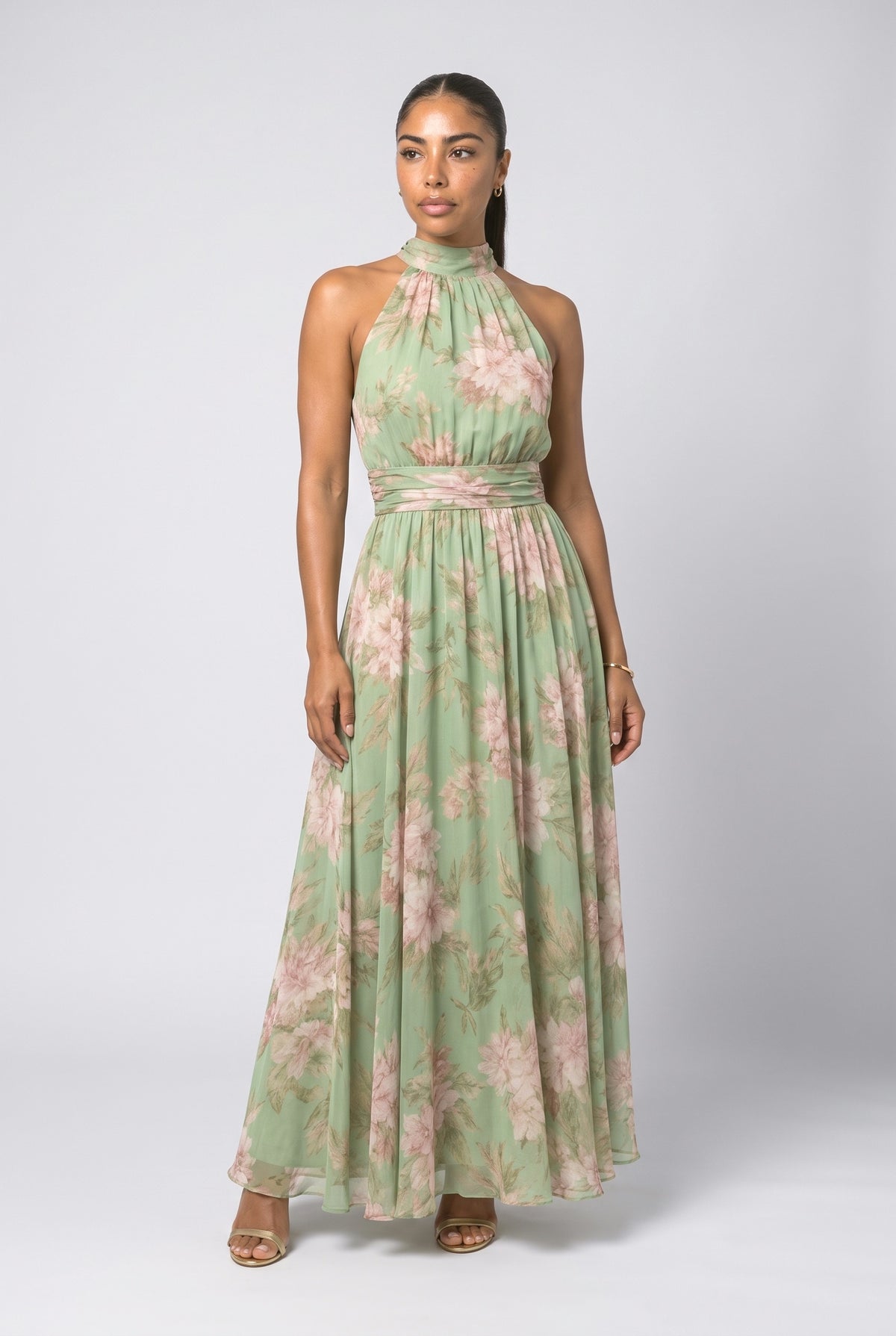 Floral Flowy Maxi Dress