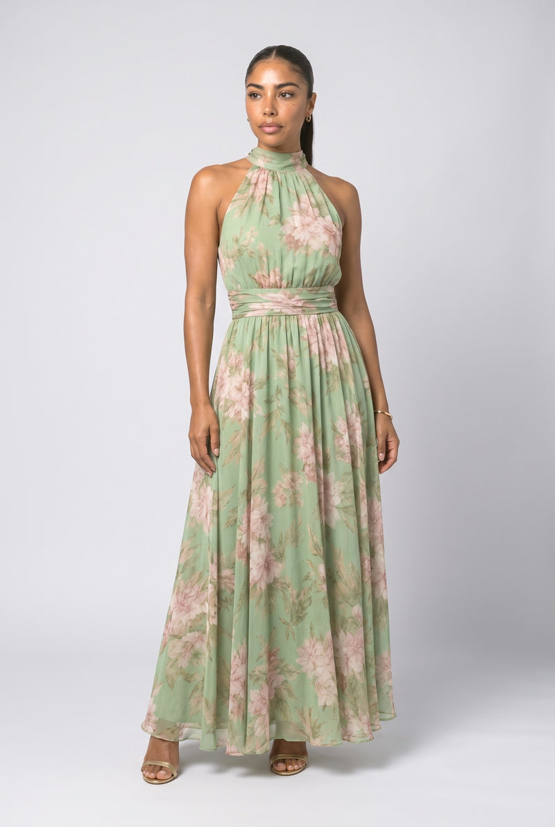 Floral Flowy Maxi Dress