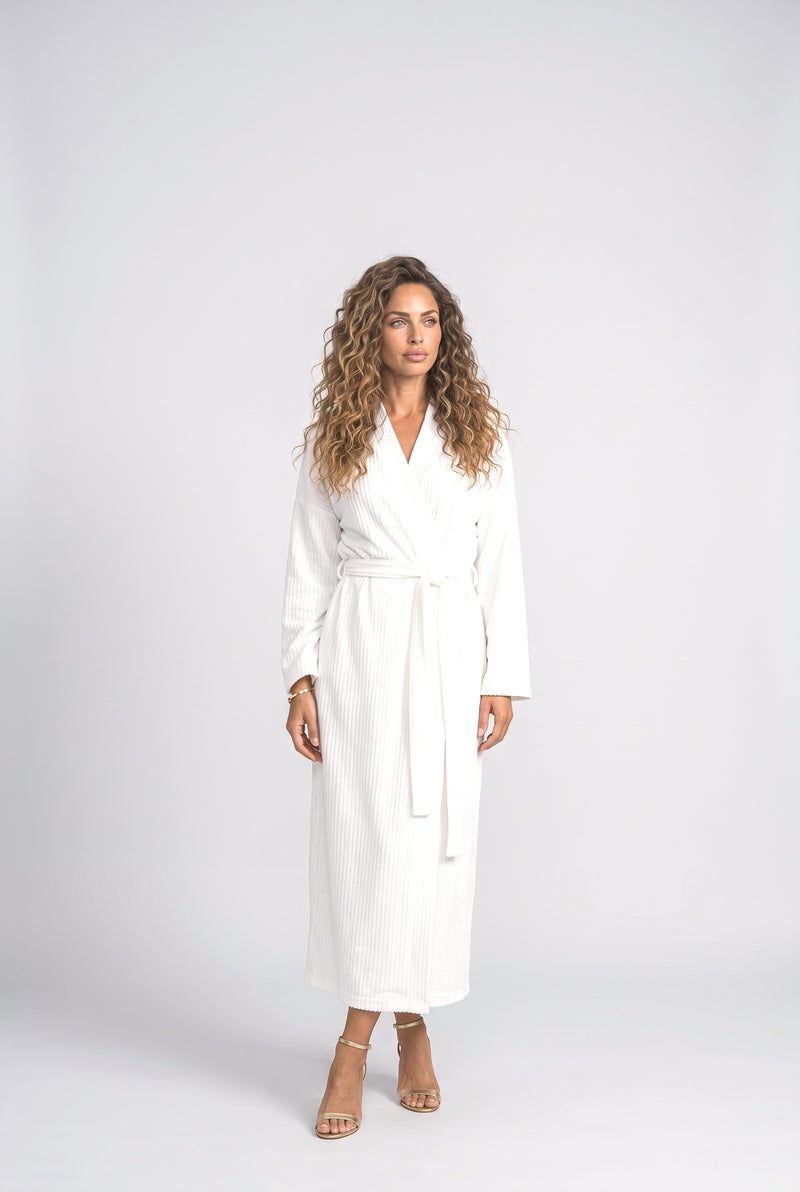 Velvet Wrap Robe