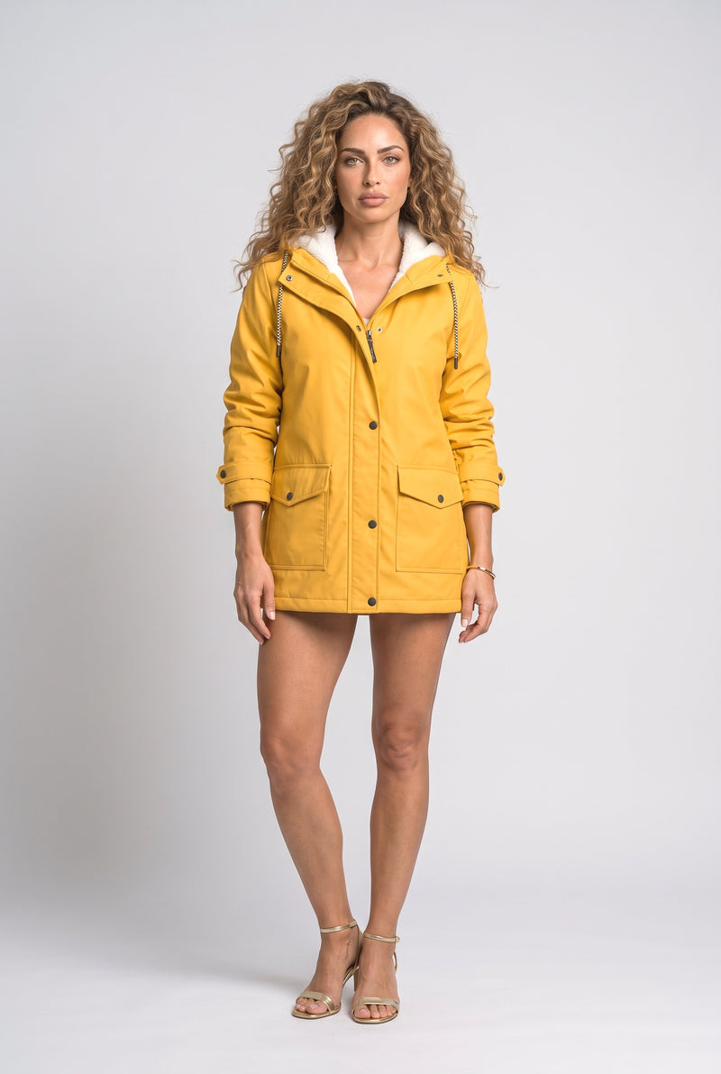 Yellow Winter Coat