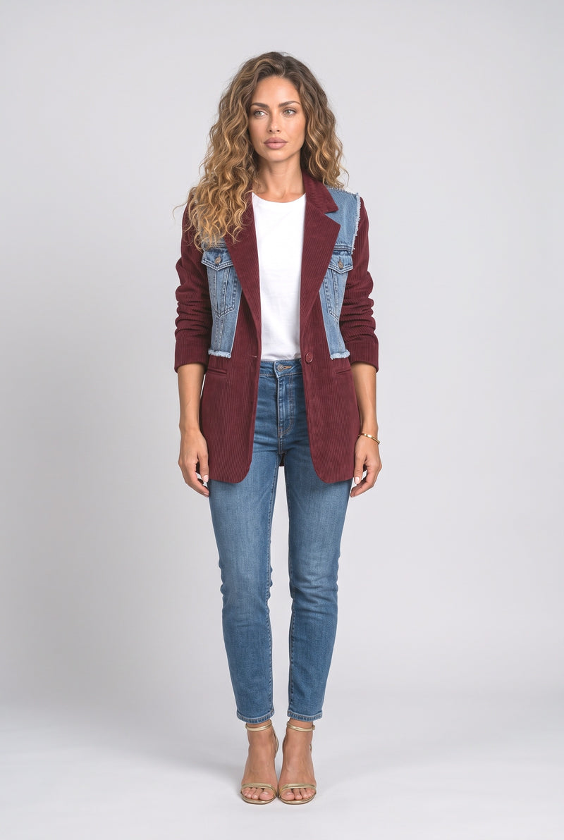 Denim Bomber Jacket