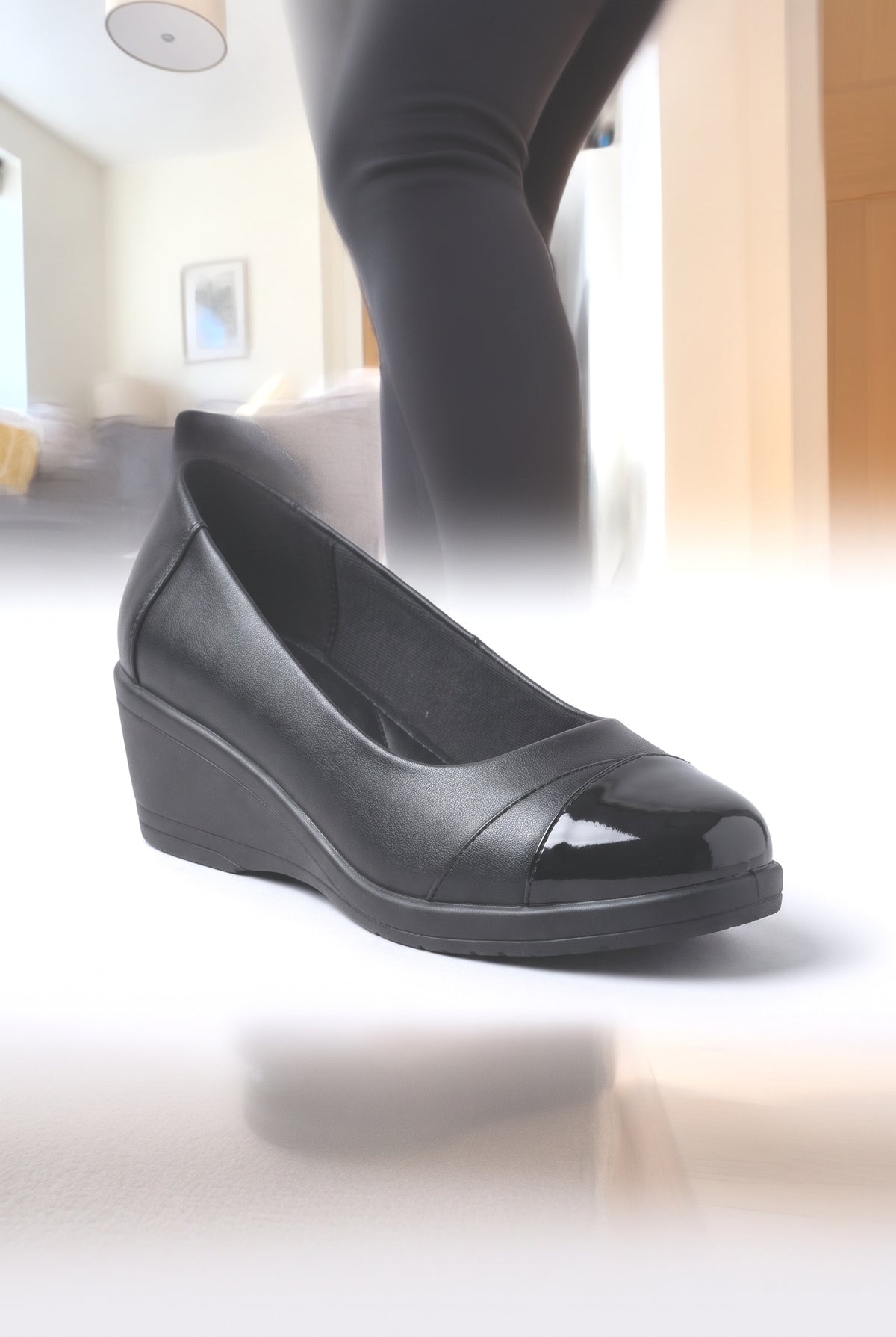 Block Heel Pumps