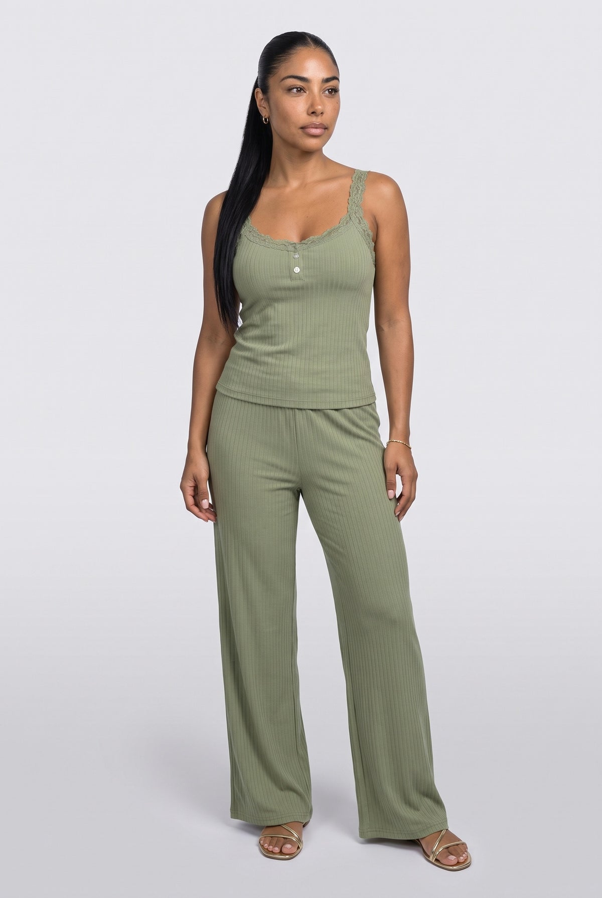 Ribbed Two Piece Outfit