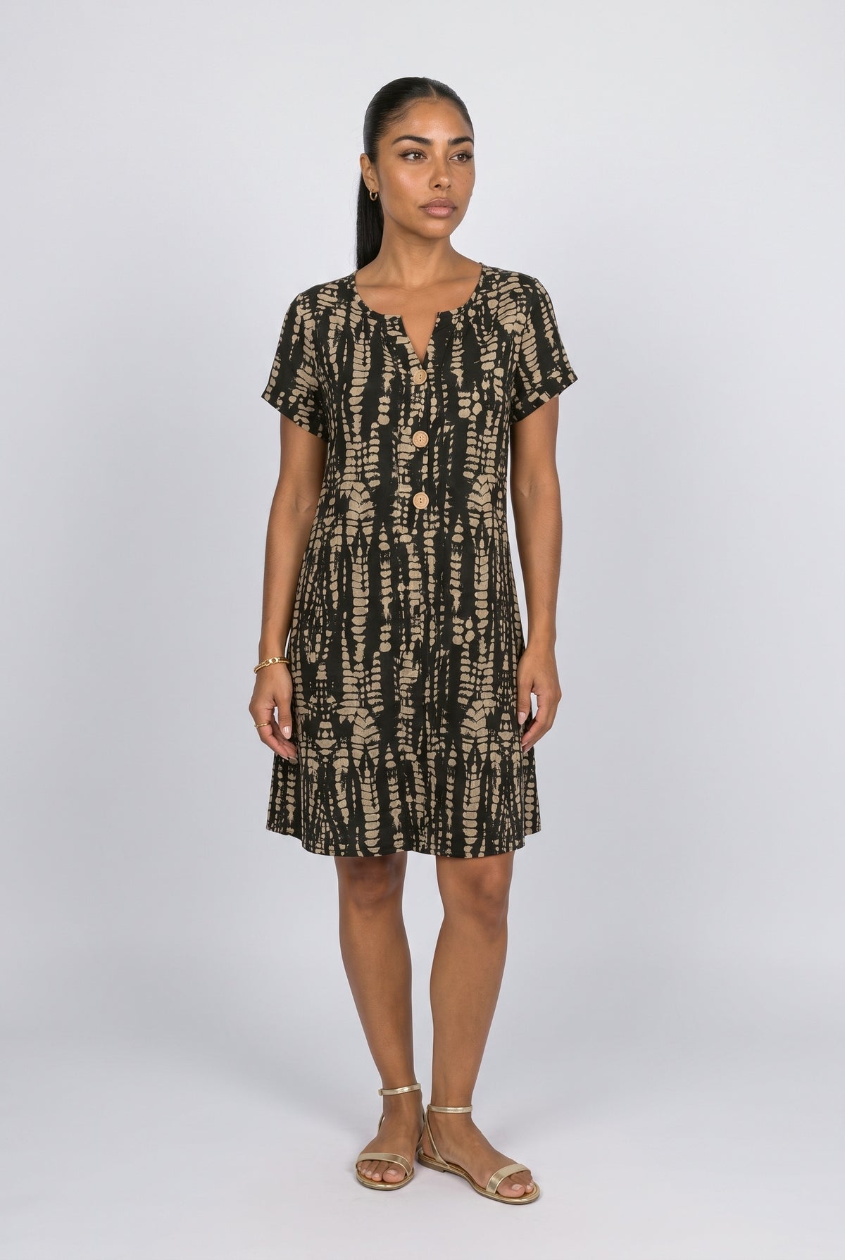 Print A-Line Summer Dress
