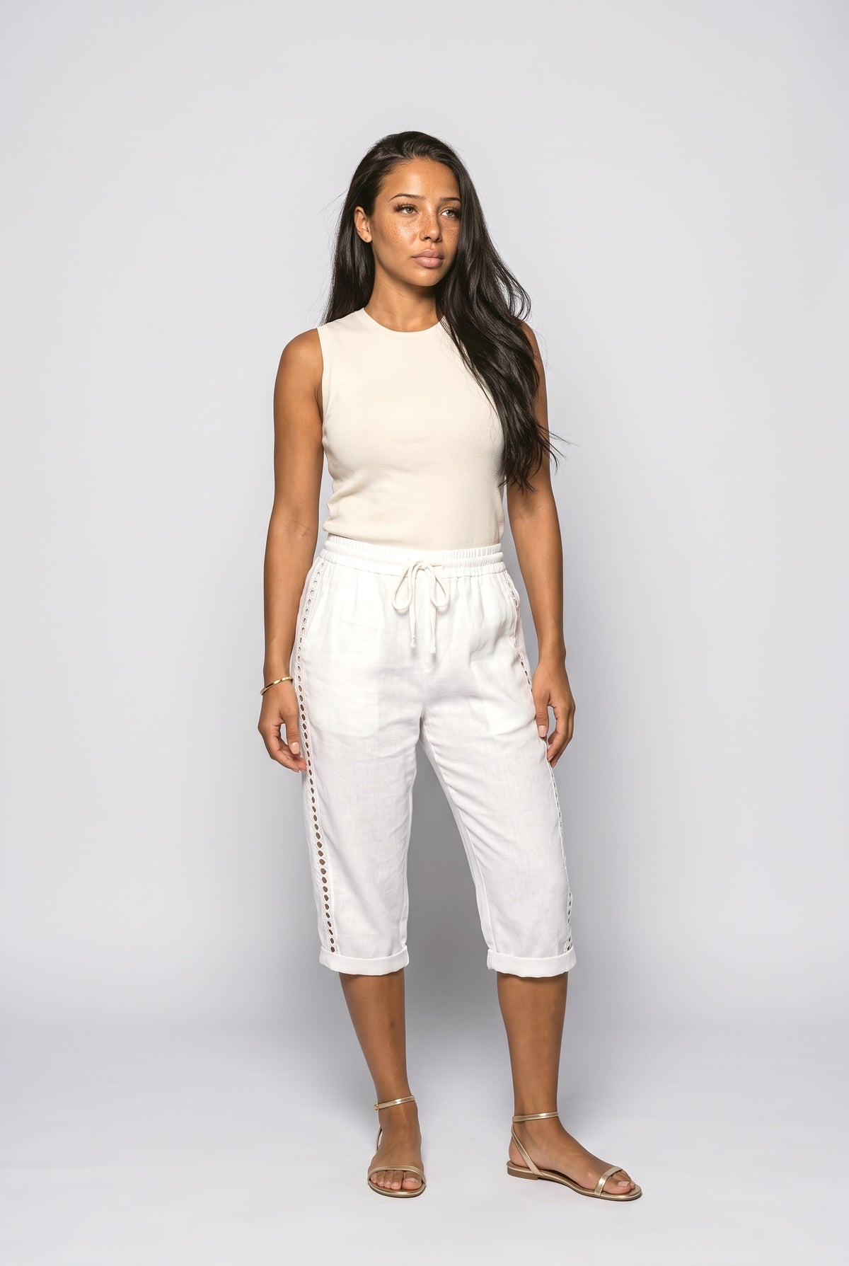 Lace Wide Leg Pants