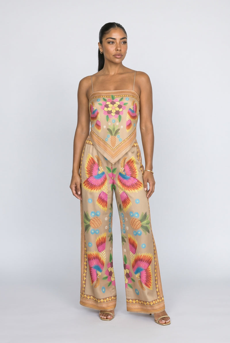 Tropical Two Piece Outfit
