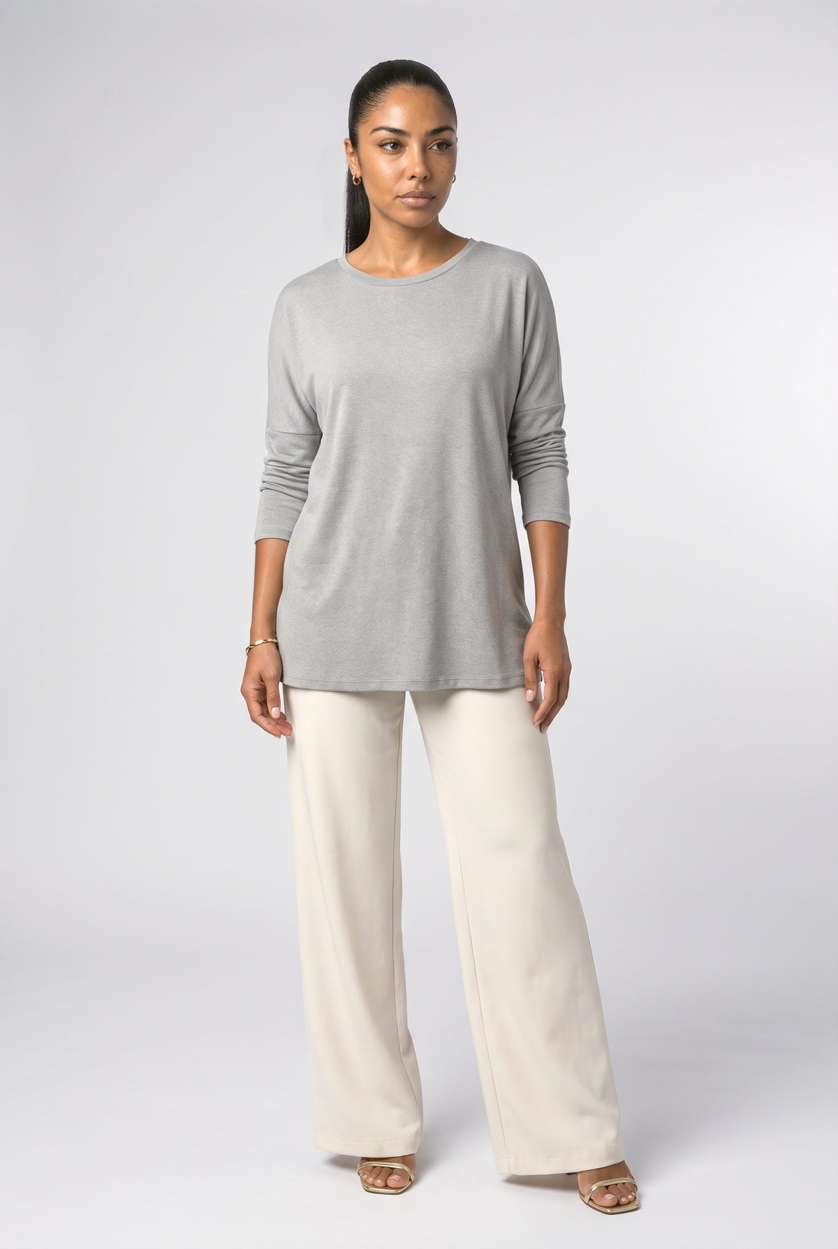 Crew Neck Pullover Sweater