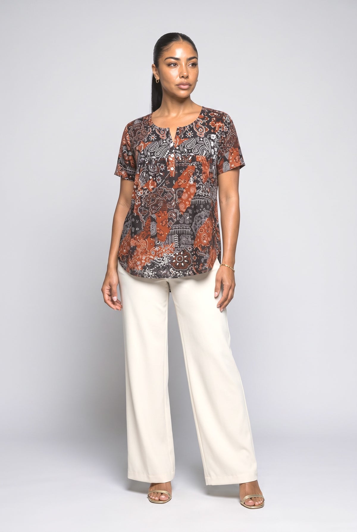 V-Neck Blouse