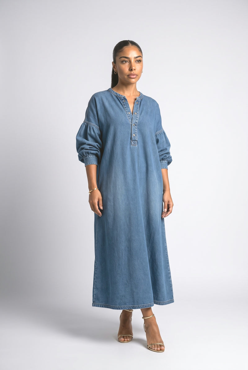 Blue Maxi Dress