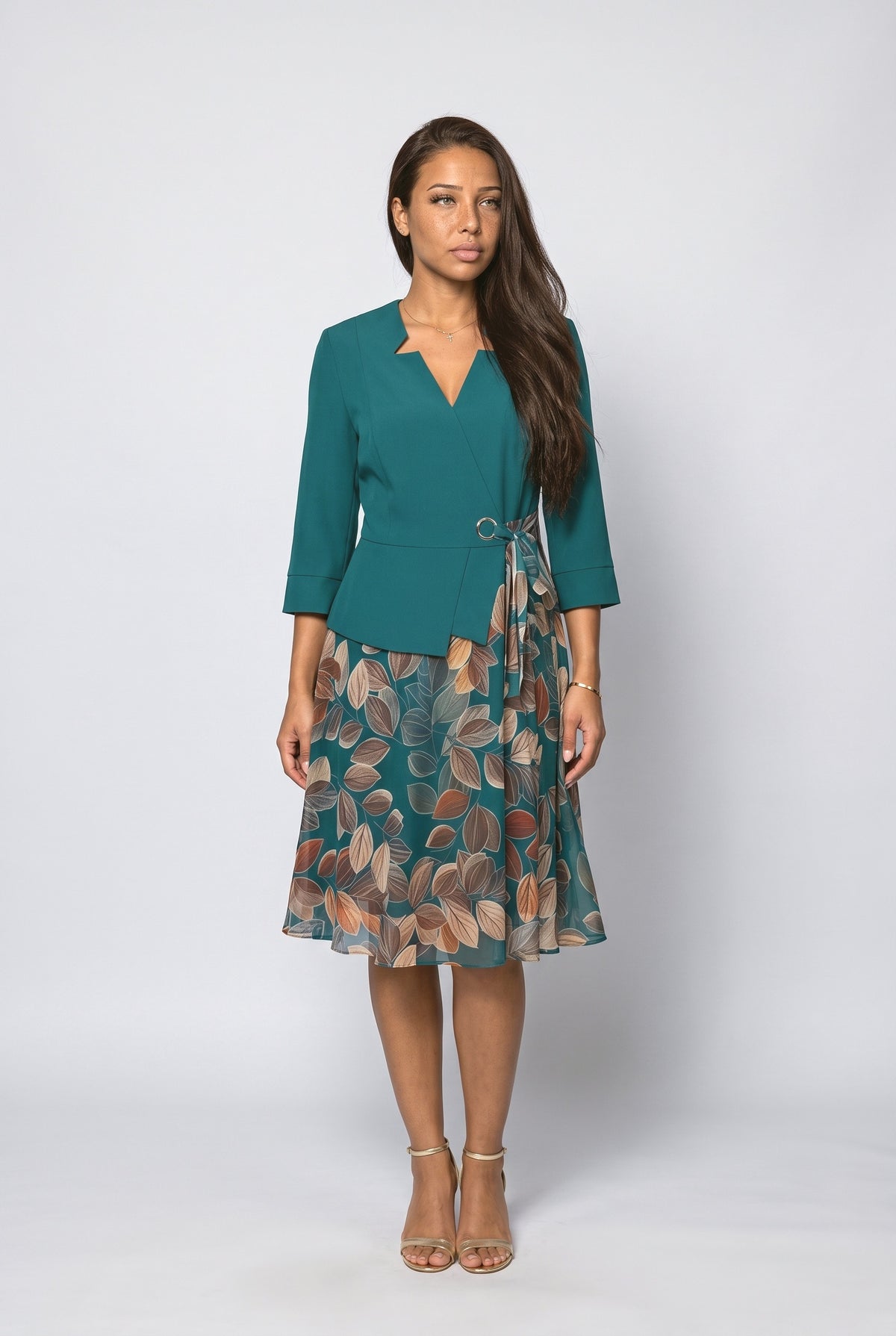 Green Cocktail Dress, Emerald Green